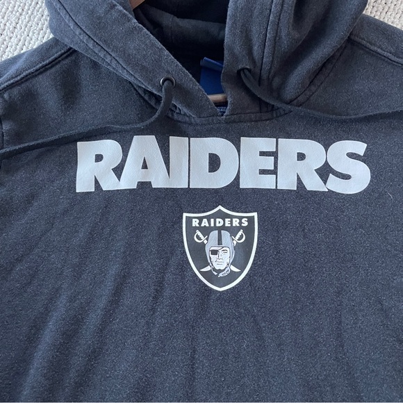 Nike NFL RAIDERS Black Hoodie XXL - Picture 4 of 9